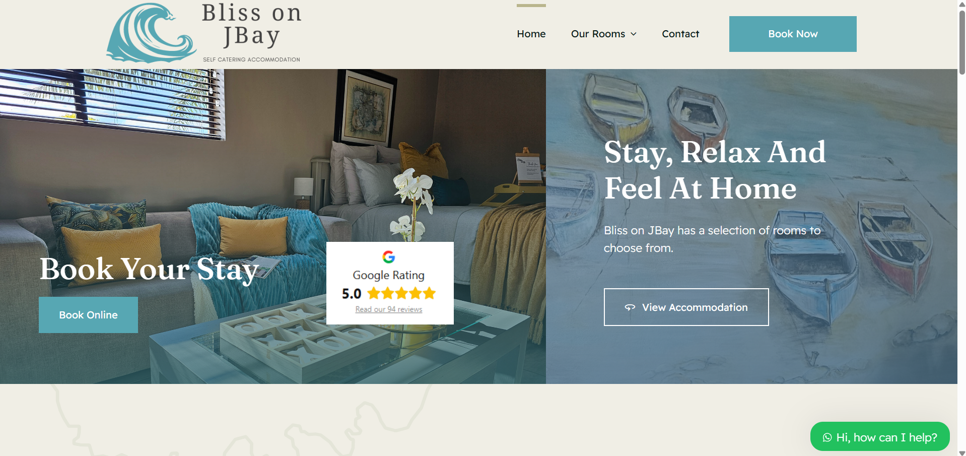 Bliss on Jbay website screenshot